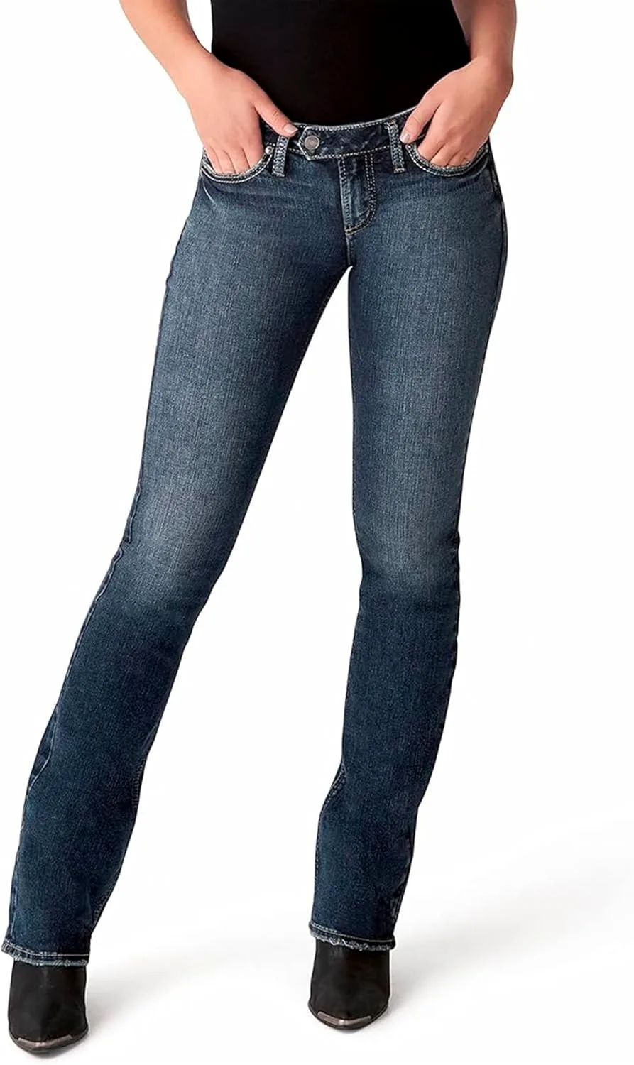 Silver Jeans Co. Женские джинсы Tuesday Low Rise Slim Bootcut
Silver Jeans Co. Женские джинсы Tuesday Low Rise Slim Bootcut