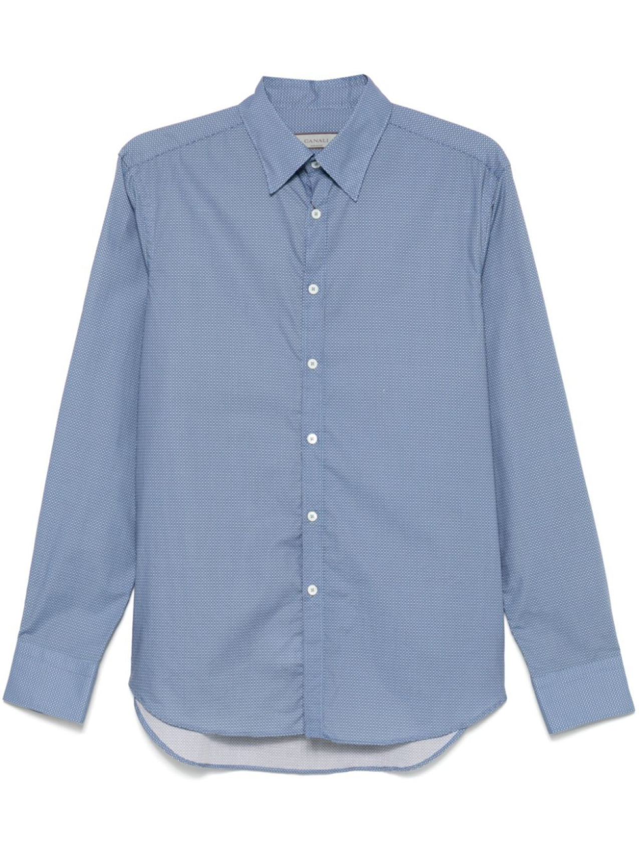 Canali клетчатая рубашка, синий
Canali клетчатая рубашка, синий