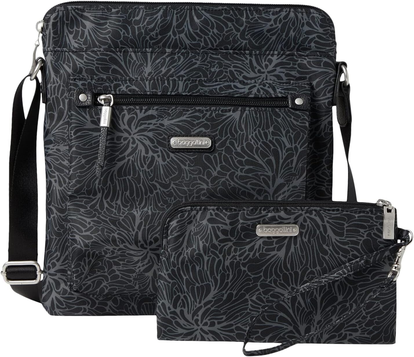 Сумка Go Bagg with RFID Phone Wristlet Baggallini, цвет Midnight Blossom
Сумка Go Bagg with RFID Phone Wristlet Baggallini, цвет Midnight Blossom