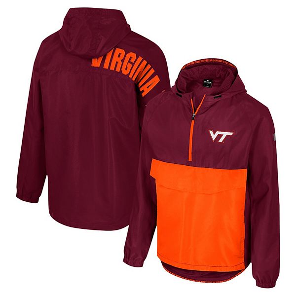 Мужская бордовая куртка-анорак Virginia Tech Hokies Reloaded с полумолнией Colosseum
Мужская бордовая куртка-анорак Virginia Tech Hokies Reloaded с полумолнией Colosseum