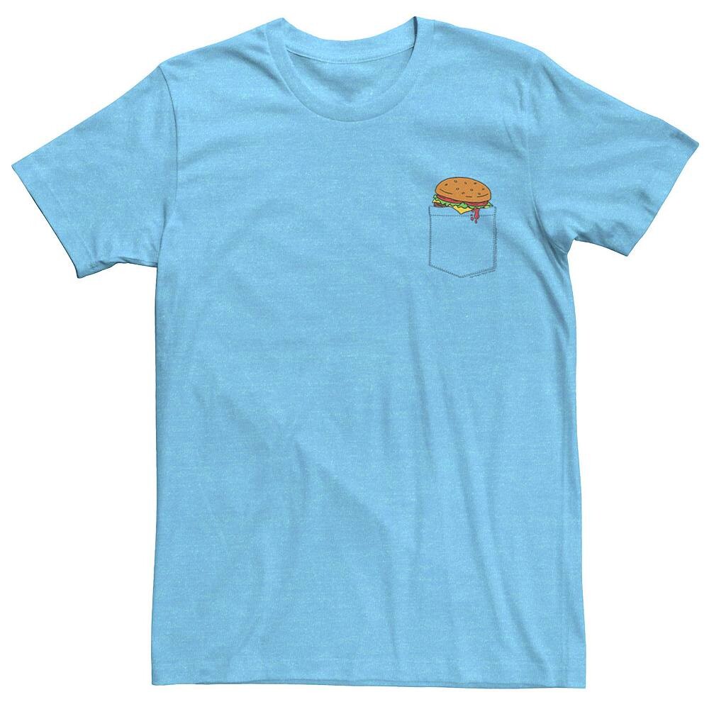 Мужская футболка Bobs Burgers Pocket Burger Tee Licensed Character, цвет Light Blue Heather
Мужская футболка Bobs Burgers Pocket Burger Tee Licensed Character, цвет Light Blue Heather