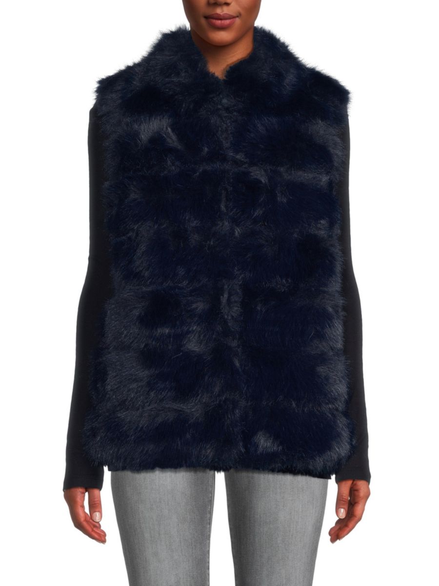 Жилет из искусственного меха BELLE FARE, темно-синий
Жилет из искусственного меха BELLE FARE, темно-синий