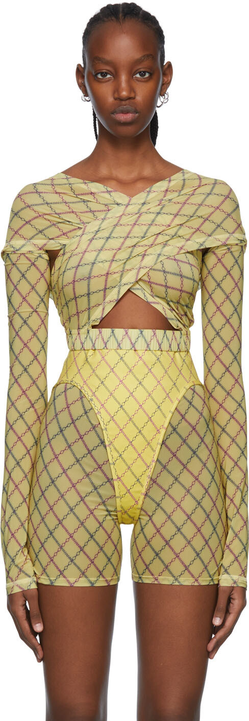 SSENSE Эксклюзивная желтая блуза Anti-Cross KNWLS
SSENSE Эксклюзивная желтая блуза Anti-Cross KNWLS