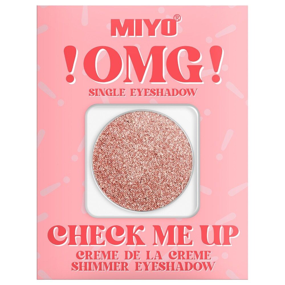 Miyo OMG Check Me Up Creme De La Creme Shimmer Тени для век, 27 Lollypop
Miyo OMG Check Me Up Creme De La Creme Shimmer Тени для век, 27 Lollypop