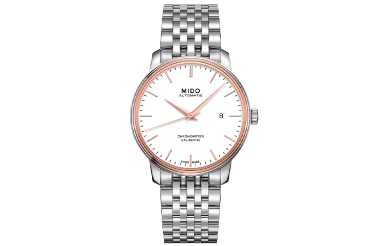 MIDO Часы Baroncelli Collection Automatic Mechanical Movement Men's Watch Watch 40mm White Dial, White
MIDO Часы Baroncelli Collection Automatic Mechanical Movement Men's Watch Watch 40mm White Dial, White