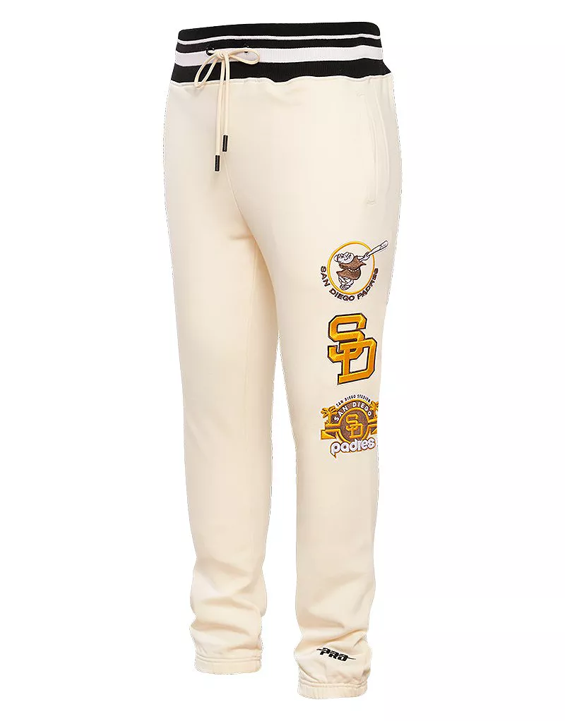 Мужские флисовые спортивные штаны в стиле ретро Pro Standard San Diego Padres, кремовый
Мужские флисовые спортивные штаны в стиле ретро Pro Standard San Diego Padres, кремовый