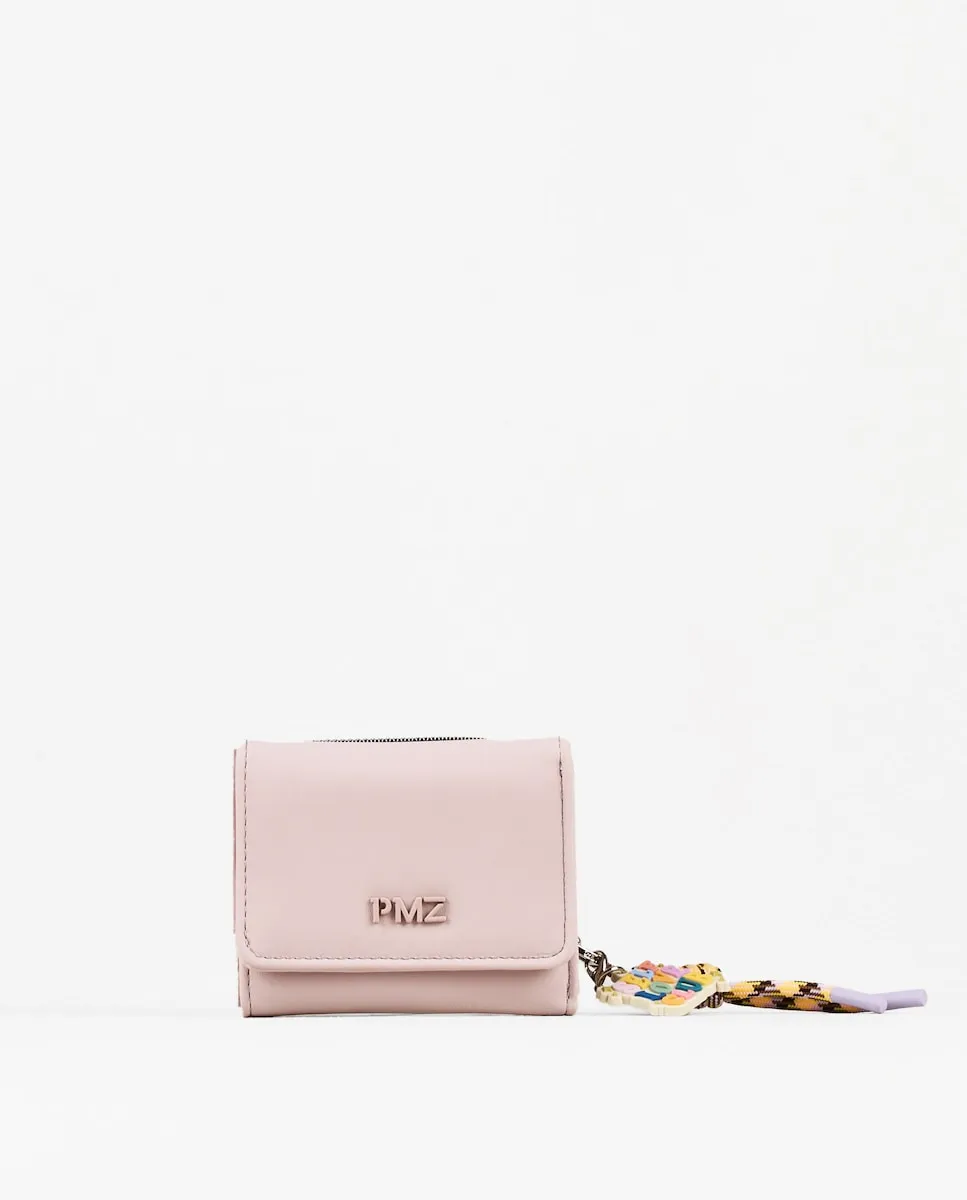Маленький женский кошелек из прорезиненного нейлона пастельно-розового цвета PACOMARTINEZ, розовый
Маленький женский кошелек из прорезиненного нейлона пастельно-розового цвета PACOMARTINEZ, розовый