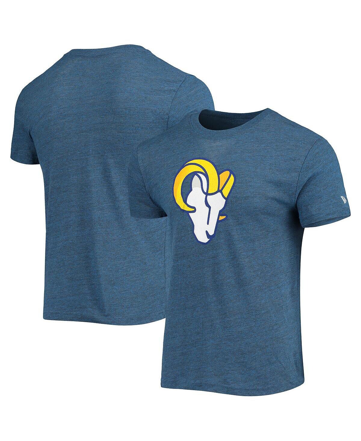 Мужская футболка royal los angeles rams alternative logo tri-blend с меланжевым принтом New Era, мульти
Мужская футболка royal los angeles rams alternative logo tri-blend с меланжевым принтом New Era, мульти