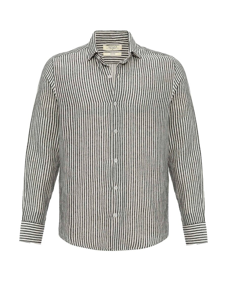 Рубашка на пуговицах стандартного кроя Antioch, черный/белый
Рубашка на пуговицах стандартного кроя Antioch, черный/белый