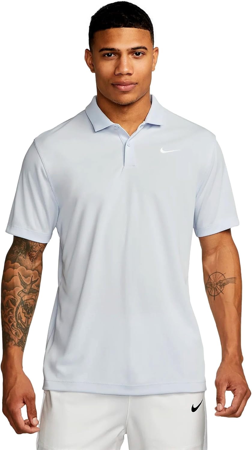 Мужское теннисное поло Nike NikeCourt Dri-FIT, Football Grey/White
Мужское теннисное поло Nike NikeCourt Dri-FIT, Football Grey/White