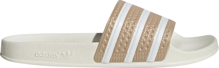 Сандалии Adidas Adilette Slide 'Off White Magic Beige', коричневый
Сандалии Adidas Adilette Slide 'Off White Magic Beige', коричневый