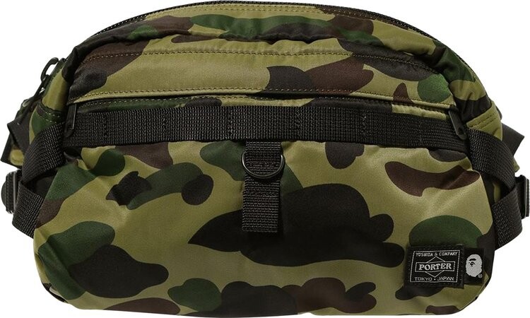 Сумка BAPE x Porter Yoshida 1st Camo Waist Bag Green, зеленый
Сумка BAPE x Porter Yoshida 1st Camo Waist Bag Green, зеленый