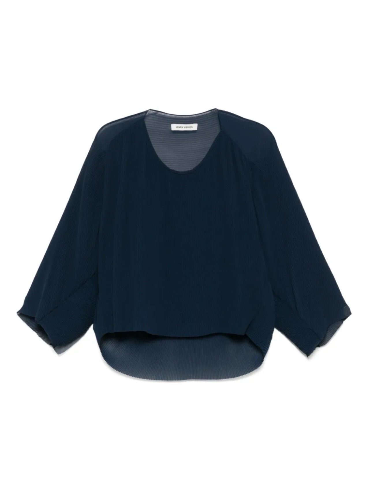 Индекс плиссированная блузка Henrik Vibskov, синий
Индекс плиссированная блузка Henrik Vibskov, синий