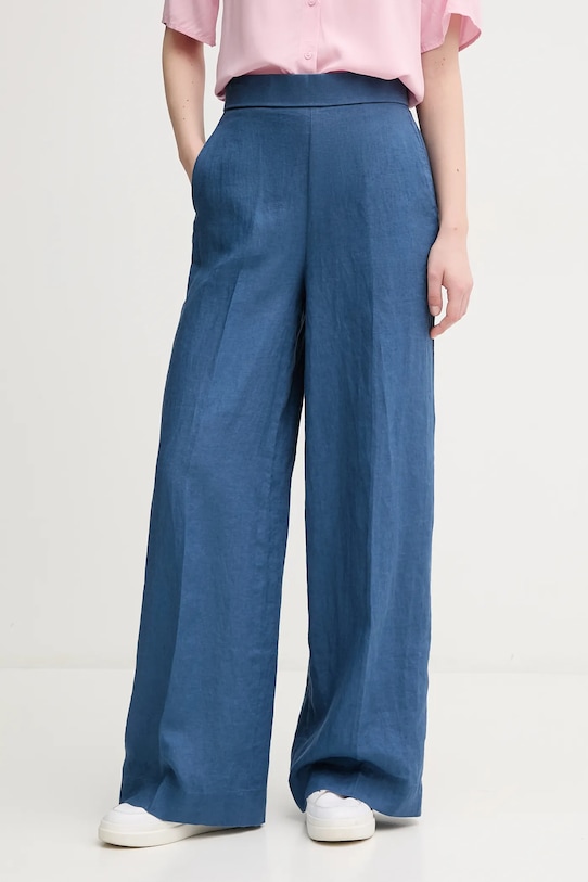 Льняные брюки United Colors Of Benetton, темно-синий
Льняные брюки United Colors Of Benetton, темно-синий