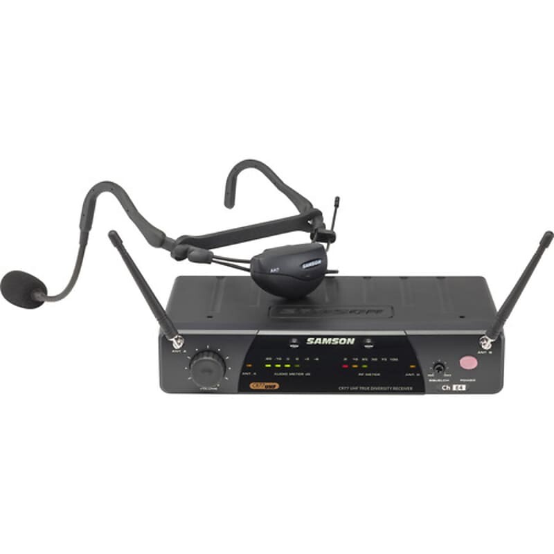 Микрофон Samson AirLine 77 AH7 Wireless Fitness Headset Microphone System (K2 Band)
Микрофон Samson AirLine 77 AH7 Wireless Fitness Headset Microphone System (K2 Band)