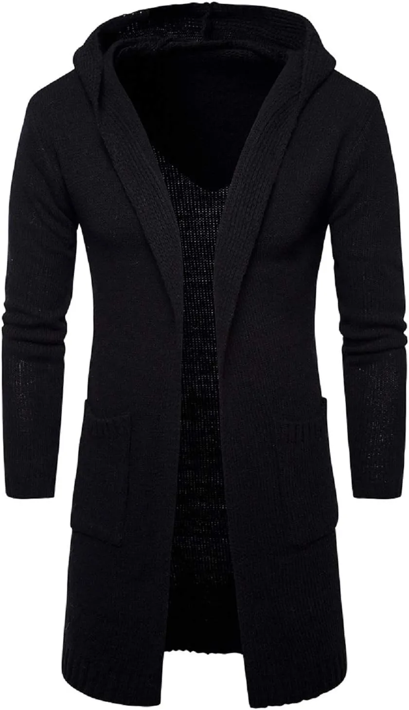 Кардиган мужской с капюшоном и длинным рукавом CHARTOU
Кардиган мужской с капюшоном и длинным рукавом CHARTOU