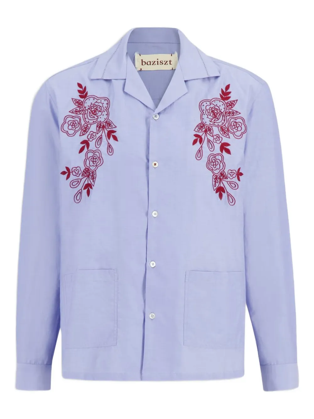 Рубашка Celeste с цветочной вышивкой Baziszt, синий
Рубашка Celeste с цветочной вышивкой Baziszt, синий