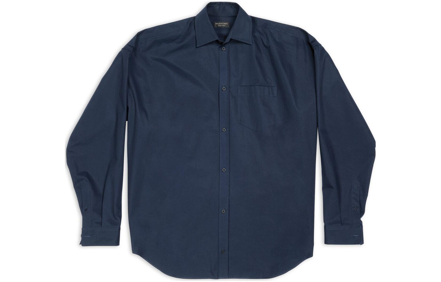 Рубашка Garde-robe Мужская Темно-синяя Balenciaga, темно-синий
Рубашка Garde-robe Мужская Темно-синяя Balenciaga, темно-синий