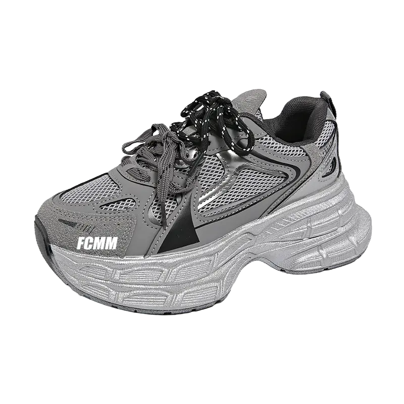Нескользящие, дышащие, низкие повседневные кроссовки для подростков, увеличивающие рост FCMM, серый
Нескользящие, дышащие, низкие повседневные кроссовки для подростков, увеличивающие рост FCMM, серый