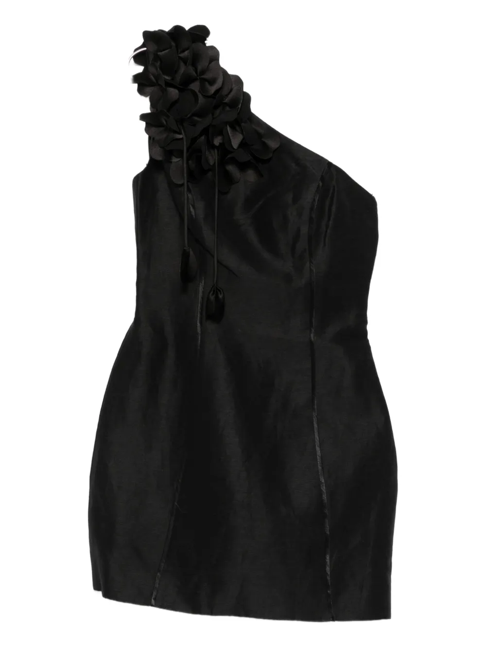 Мини-платье Camille на одно плечо с цветочной аппликацией Aje, черный
Мини-платье Camille на одно плечо с цветочной аппликацией Aje, черный