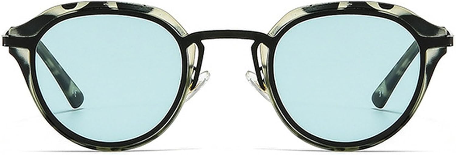 Модные классические круглые женские солнцезащитные очки с персонализированным металлическим дизайном, ретро-стиль, морской тематикой, мужские очки для вождения на открытом воздухе mincl, Leopard Green
Модные классические круглые женские солнцезащитные очки с персонализированным металлическим дизайном, ретро-стиль, морской тематикой, мужские очки для вождения на открытом воздухе mincl, Leopard Green