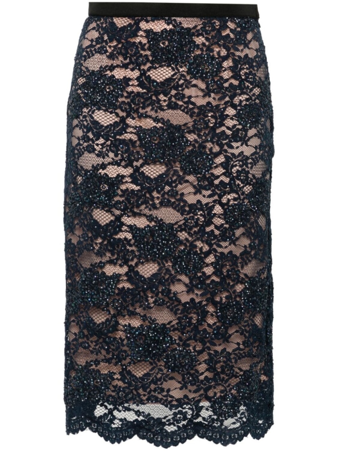 P.A.R.O.S.H. кружевная юбка миди с пайетками, синий
P.A.R.O.S.H. кружевная юбка миди с пайетками, синий