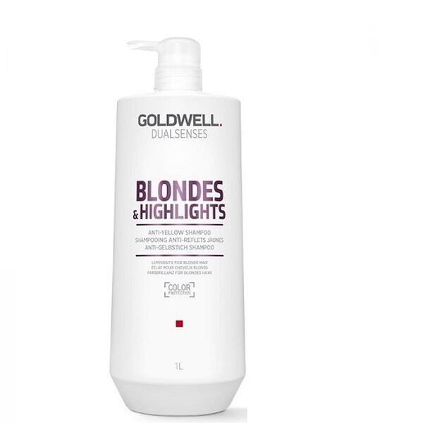 Шампунь для светлых волос, 1000 мл Goldwell Dualsenses blondes and highlights
Шампунь для светлых волос, 1000 мл Goldwell Dualsenses blondes and highlights