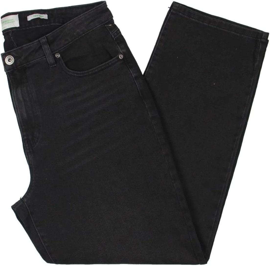 Celebrity Pink женские джинсы с потертостями, высоким подъемом и прямыми штанинами
Celebrity Pink женские джинсы с потертостями, высоким подъемом и прямыми штанинами