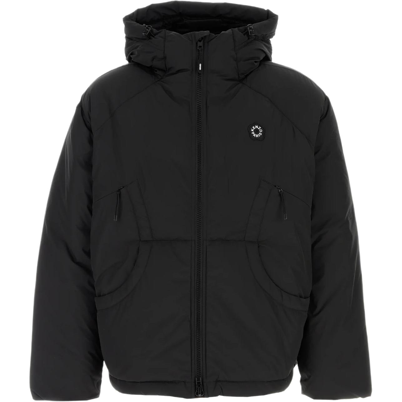 Пуховик с капюшоном и логотипом KENZO, черный
Пуховик с капюшоном и логотипом KENZO, черный