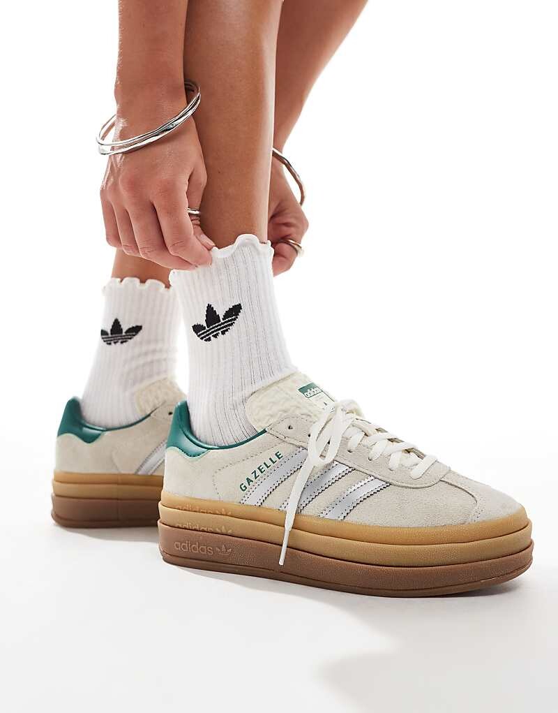 Кремовые и серебристые кроссовки adidas Originals Gazelle Bold с резиновой подошвой, Бежевый, Кремовые и серебристые кроссовки adidas Originals Gazelle Bold с резиновой подошвой
Кремовые и серебристые кроссовки adidas Originals Gazelle Bold с резиновой подошвой, Бежевый, Кремовые и серебристые кроссовки adidas Originals Gazelle Bold с резиновой подошвой