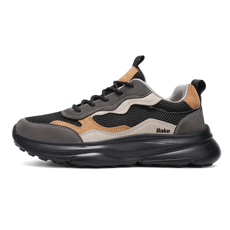 Нескользящие, износостойкие, легкие низкие повседневные туфли для мужчин BAKE, Black
Нескользящие, износостойкие, легкие низкие повседневные туфли для мужчин BAKE, Black
