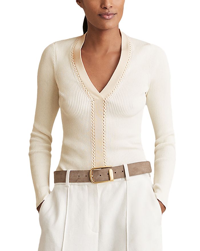 Лаури Крафт Стич Топ REISS, слоновая кость/кремовый
Лаури Крафт Стич Топ REISS, слоновая кость/кремовый