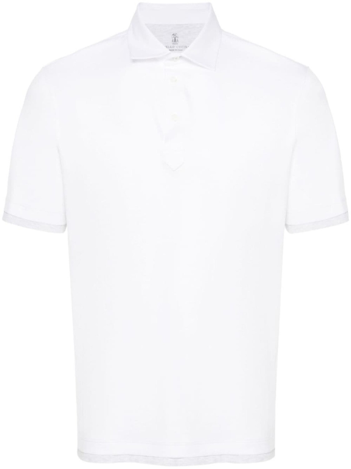 Brunello Cucinelli рубашка поло с контрастной отделкой, белый
Brunello Cucinelli рубашка поло с контрастной отделкой, белый