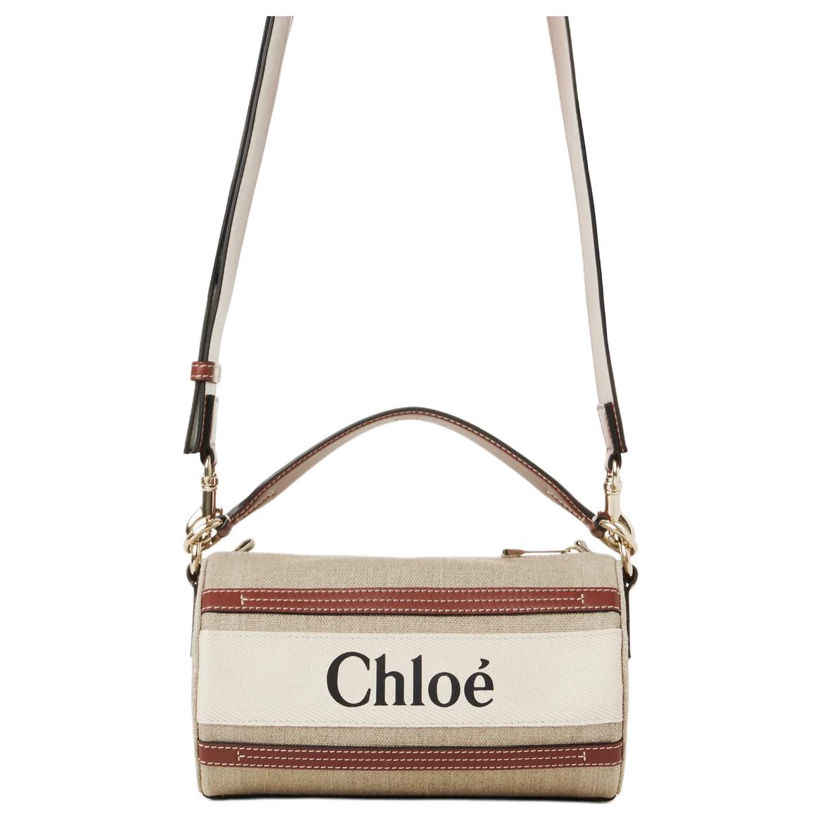 Chloé Сумка кросс-боди Chloe из льняного полотна с телячьей кожей
Chloé Сумка кросс-боди Chloe из льняного полотна с телячьей кожей
