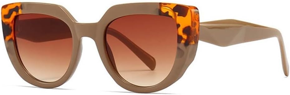 Ретро двухцветные солнцезащитные очки «кошачий глаз» для женщин, ромбовидные дужки, винтажные солнцезащитные очки для женщин и мужчин с защитой от УФ-излучения UV400 LANGSER, Khaki Tea
Ретро двухцветные солнцезащитные очки «кошачий глаз» для женщин, ромбовидные дужки, винтажные солнцезащитные очки для женщин и мужчин с защитой от УФ-излучения UV400 LANGSER, Khaki Tea