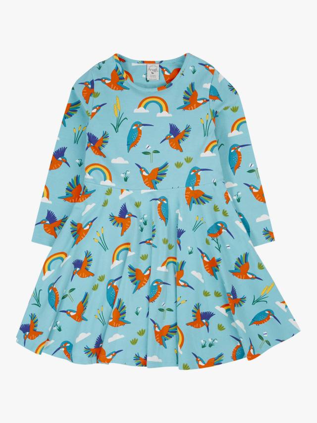 Детское платье Sofia Cotton Rich в стиле скейтер Frugi, Kingfisher Skies
Детское платье Sofia Cotton Rich в стиле скейтер Frugi, Kingfisher Skies