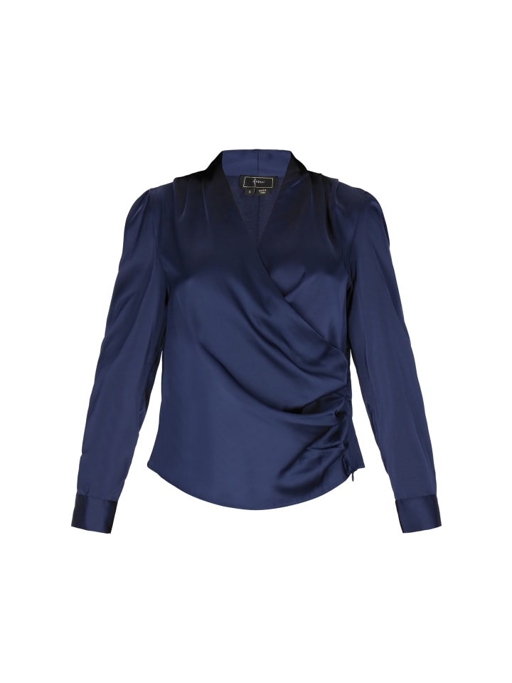 Faina Женская блузка темно-синего цвета
Faina Женская блузка темно-синего цвета