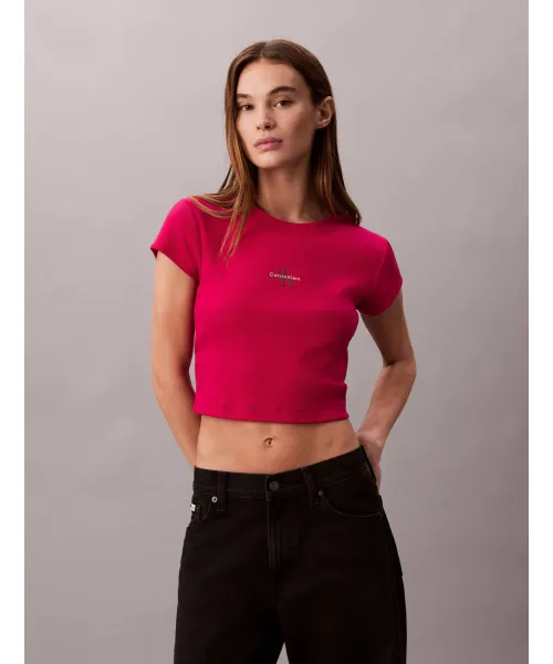 Футболка Cropped fit Calvin Klein Jeans, розовый
Футболка Cropped fit Calvin Klein Jeans, розовый