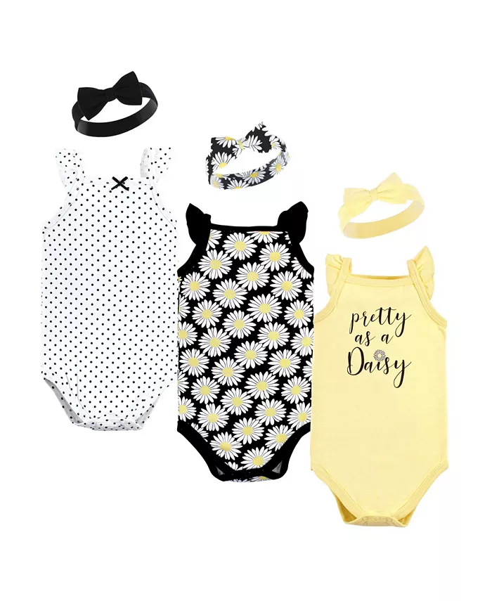 Детский комплект для девочек Hudson: боди без рукавов и повязка на голову, нежно-розовые розы Hudson Baby, желтый
Детский комплект для девочек Hudson: боди без рукавов и повязка на голову, нежно-розовые розы Hudson Baby, желтый