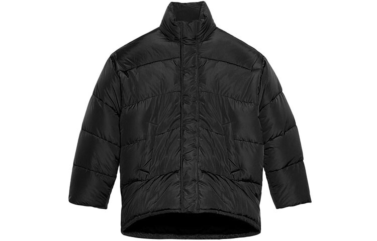 Пуховик мужской Balenciaga, черный 
Пуховик мужской Balenciaga, черный