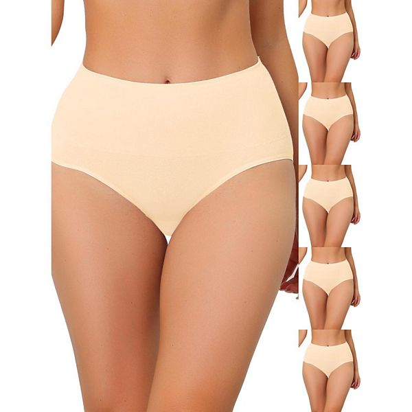 6 пар женского белья с высокой талией для контроля живота, дышащие трусики Inspire Chic, Beige
6 пар женского белья с высокой талией для контроля живота, дышащие трусики Inspire Chic, Beige