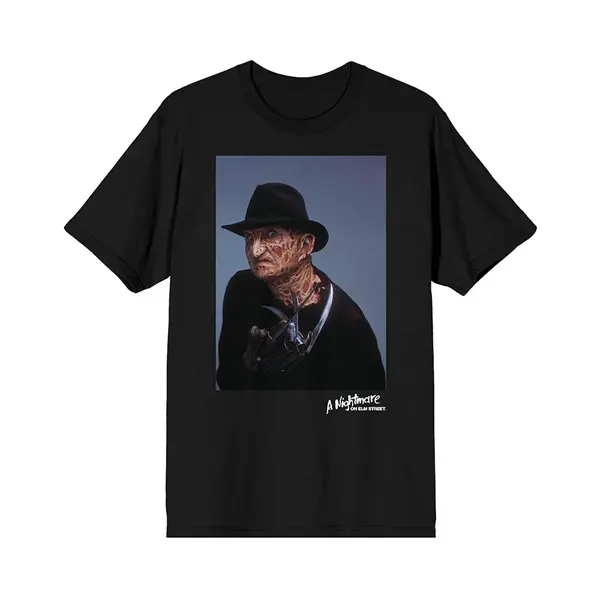 Футболка A Nightmare On Elm Street с Фредди Крюгером, черный
Футболка A Nightmare On Elm Street с Фредди Крюгером, черный