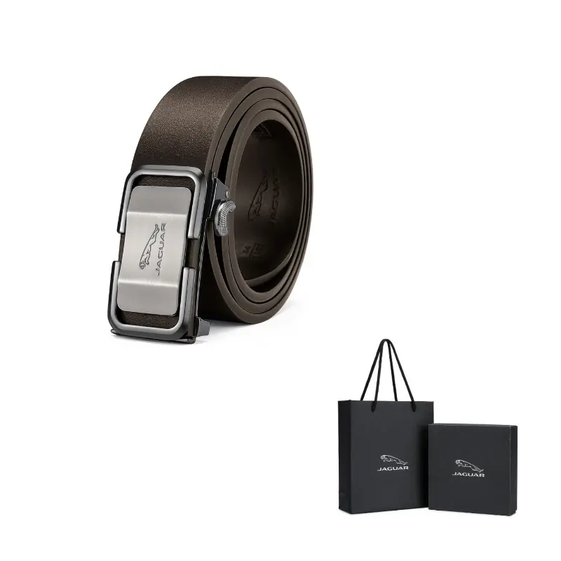 JAGUAR Мужской кожаный ремень из коровьей кожи кофейного цвета шириной 3.4 см, Coffee
JAGUAR Мужской кожаный ремень из коровьей кожи кофейного цвета шириной 3.4 см, Coffee