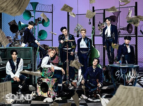 CD диск Stray Kids: Sound - Version A - incl. Blu-Ray, 60pg Photobook + 2 Photocards, Photo Sticker, Solo Photocards + Folded Poster
CD диск Stray Kids: Sound - Version A - incl. Blu-Ray, 60pg Photobook + 2 Photocards, Photo Sticker, Solo Photocards + Folded Poster