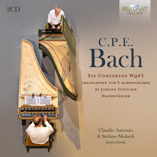 CD диск Bach, C.F.E.: Six Concertos, WQ43 Transcribed for 2 Harpsichords
CD диск Bach, C.F.E.: Six Concertos, WQ43 Transcribed for 2 Harpsichords