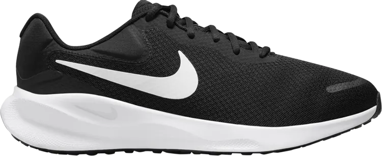 Кроссовки Revolution 7 Extra Wide 'Black White', черный
Кроссовки Revolution 7 Extra Wide 'Black White', черный