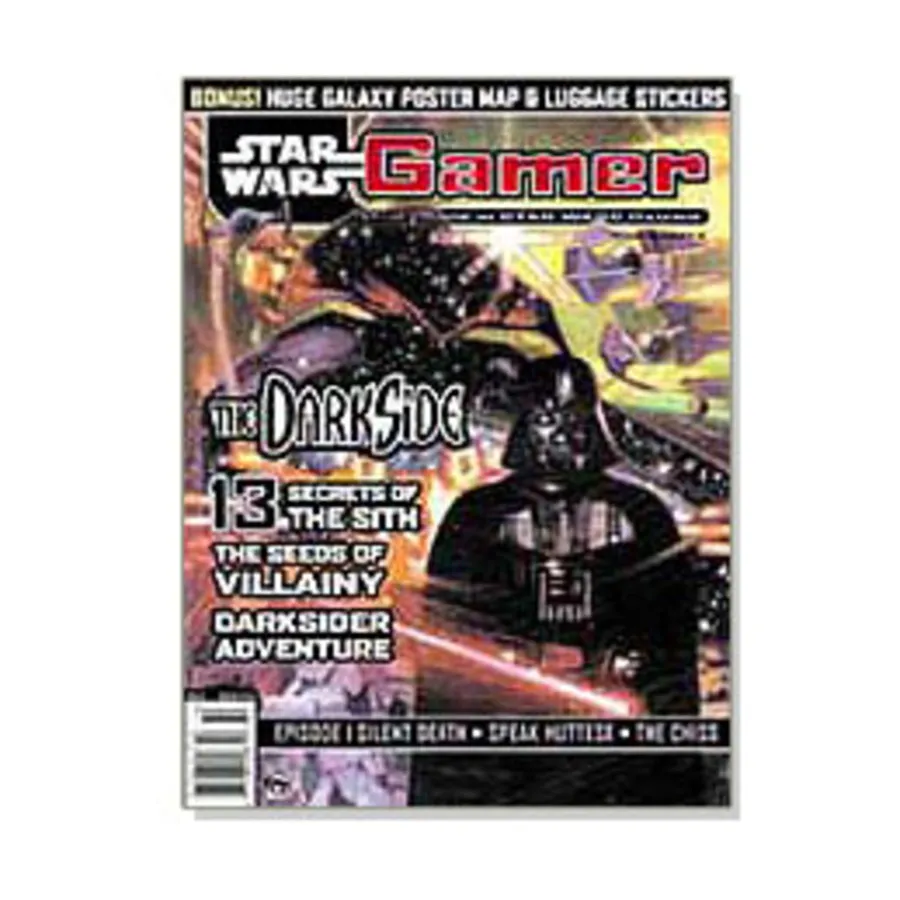 Журнал #5 "The Dark Side, Huge Galaxy Poster Map", Star Wars Gamer (WOTC)
Журнал #5 "The Dark Side, Huge Galaxy Poster Map", Star Wars Gamer (WOTC)