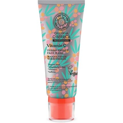 Маска для лица C-Berrica Turbo Energy, Natura Siberica
Маска для лица C-Berrica Turbo Energy, Natura Siberica