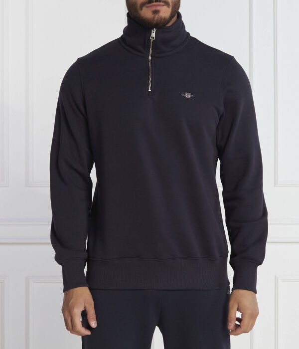Свитер мужской Gant с воротником на молнии, синий
Свитер мужской Gant с воротником на молнии, синий