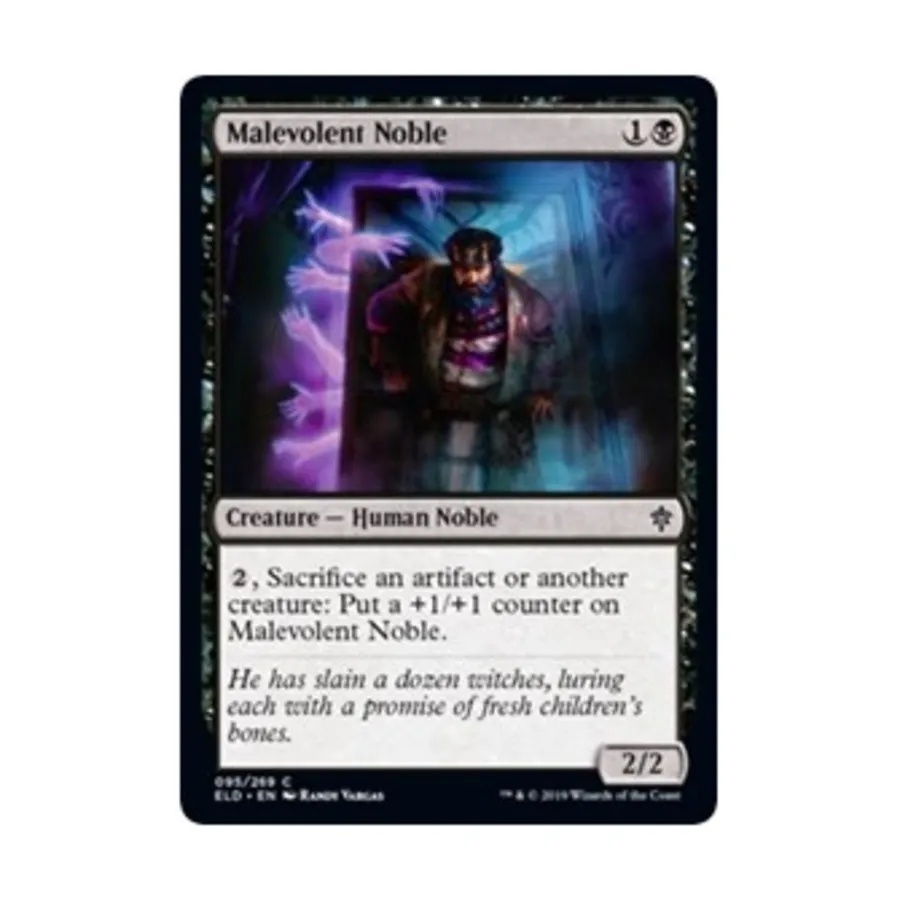 CCG Злобный дворянин (С), MTG - Throne of Eldraine
CCG Злобный дворянин (С), MTG - Throne of Eldraine